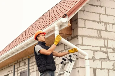 Pose et remplacement de gouttières à Mailholas